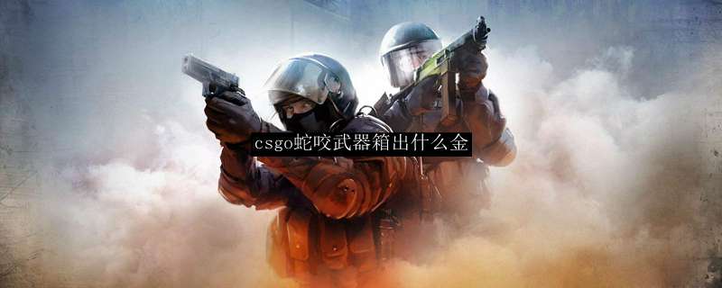 csgo蛇咬武器箱出什么金