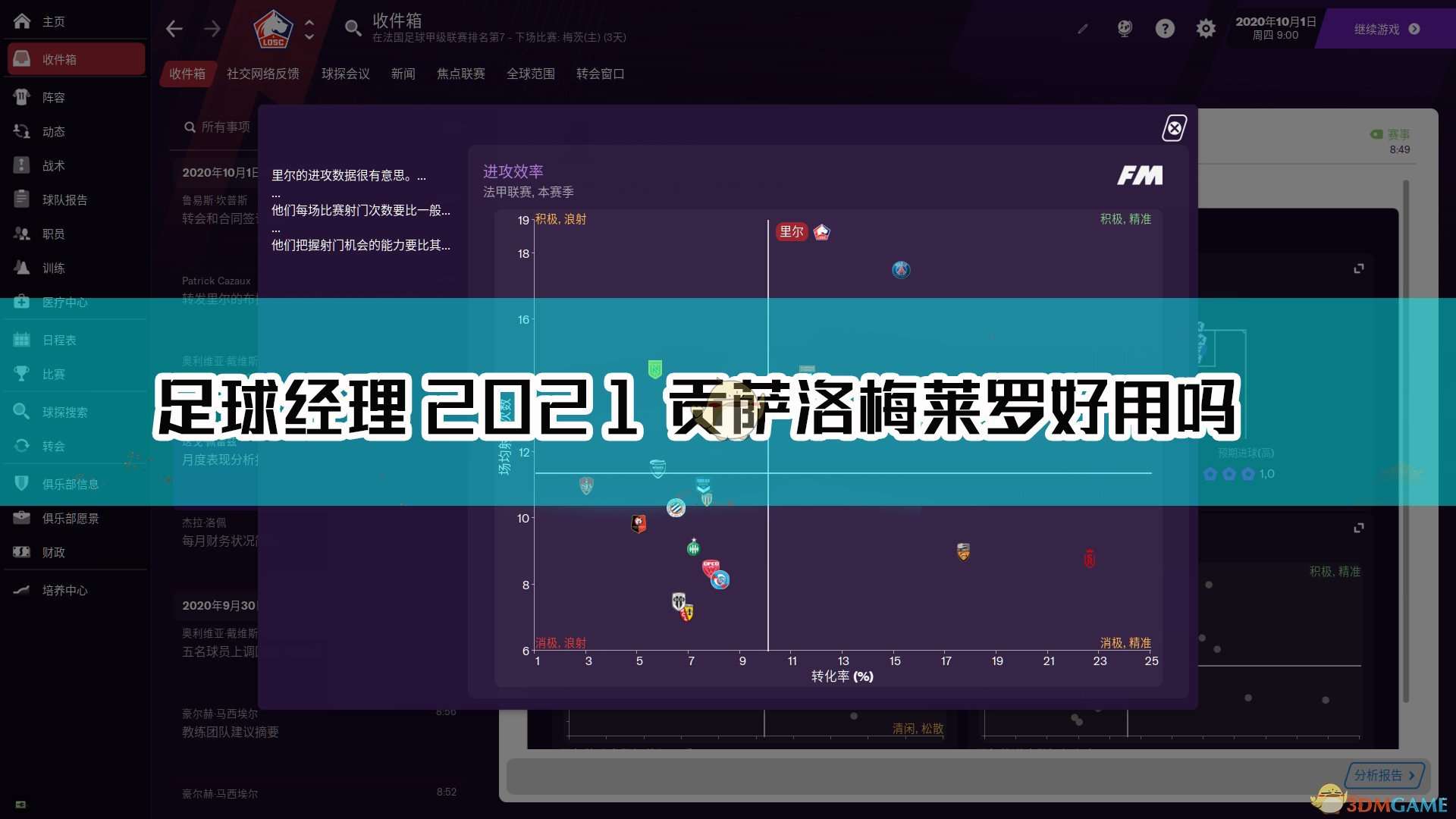 《足球经理2021》贡萨洛·梅莱罗球员点评