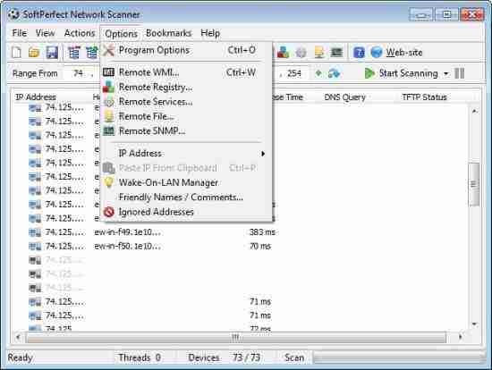 SoftPerfect Network Scanner(IP扫描工具)64位 V7.0.8官方免费版