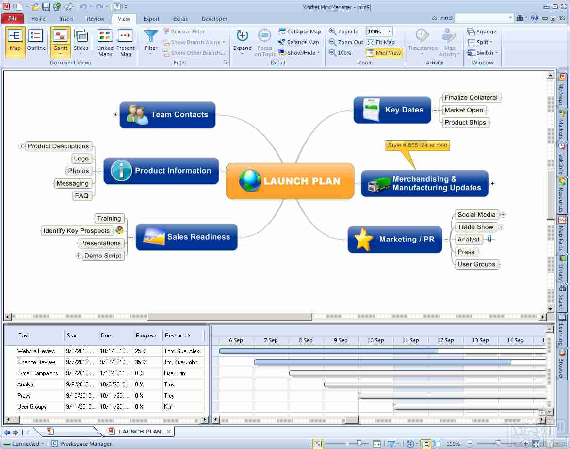 Mindjet MindManager(思维导图工具) V18.0.284官方中文版