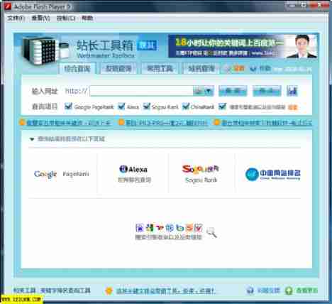 观其站长工具箱【站点综合信息查询】