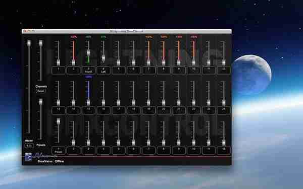 jv lightning dmxcontrol mac版